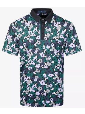 Extracurricular Golf Polo Sz XL Everleigh Flower Print